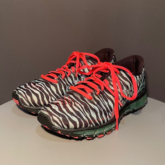 ASICS Gel-Quantum 360 Running Shoes Zebra Print Women’s 7.5 - Picture 1 of 7